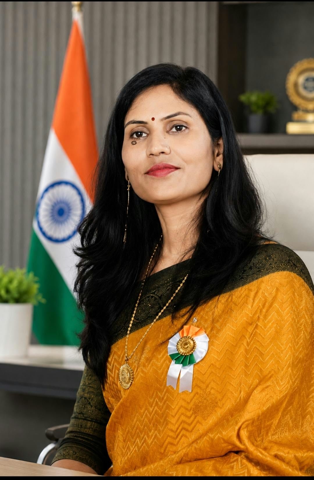 Mrs. Shashi Ved Singh, Trustee, Ebenezer English High School & Jr. College