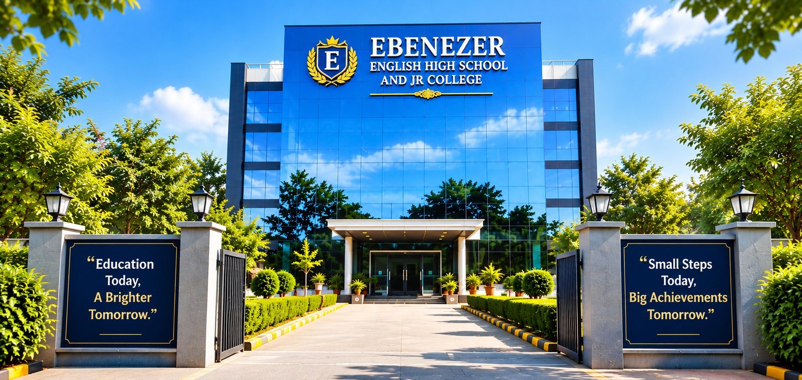 Ebenezer English High School & Jr. College campus